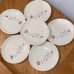 Set of 6 Franciscan Duet Bread Dessert Plates